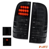 Smoked Black LED Tail lights for Toyota Hilux UTE PICK UP VIGO 2005 - 2014 KS - Mars Performance